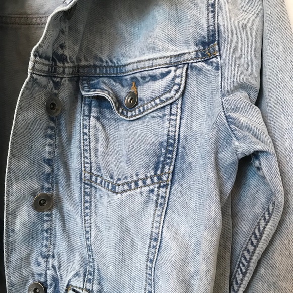 Autre ton Distressed Jean jacket Size 38 - Picture 4 of 7
